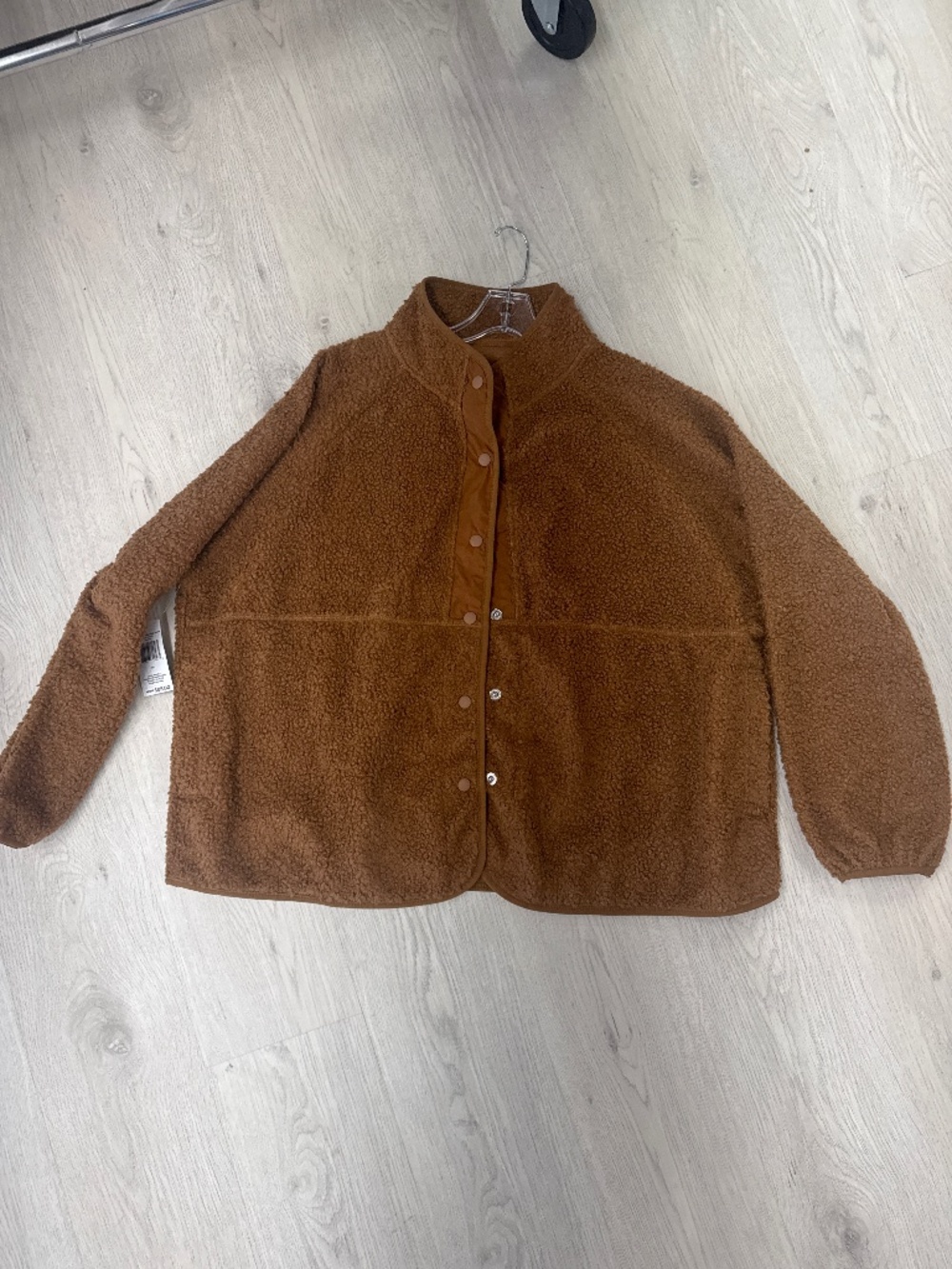 Vera Bradley Teddy Fleece Full Snap Jacket